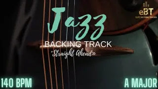 «Straight Ahead» - Jazz Backing Track in A Major