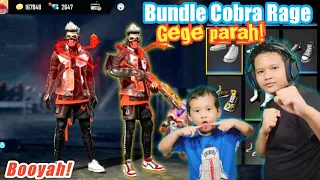 SPIN BUNDLE COBRA RAGE AUTO BAR-BAR BOOYAH ! - Free Fire