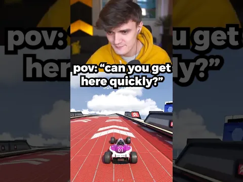 When she texts you "can you get here quickly"