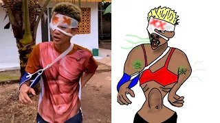 KISAH CINTA OMPED - Drawwing Meme Troll 2