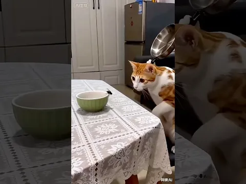 Oh no kitty 🫢🤣 #funny #cat #comedy #trending #youtubeshorts #shorts #shortvideo