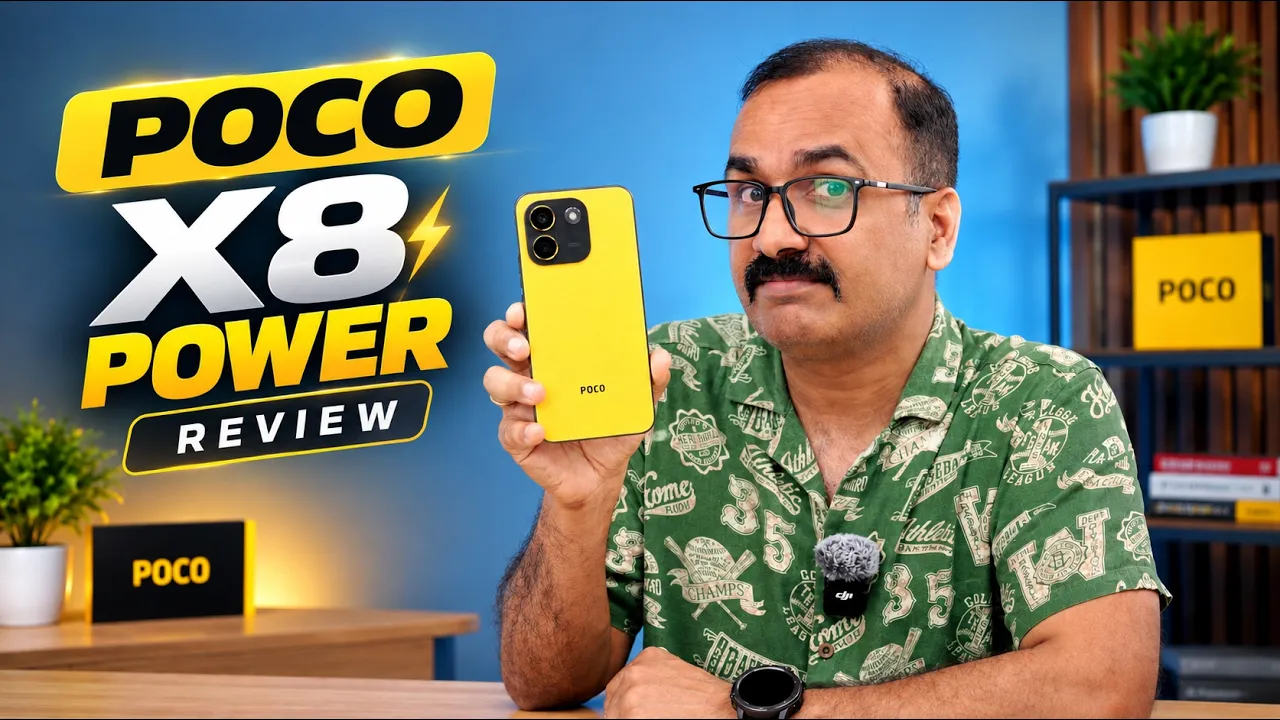 Vid�o-Test de Xiaomi Poco X8 Power par Techniqued