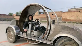 ENG) 自製失重離心車，體驗太空失重旋轉感 I Made a Weightless Centrifugal Car【手工耿Handy Geng】