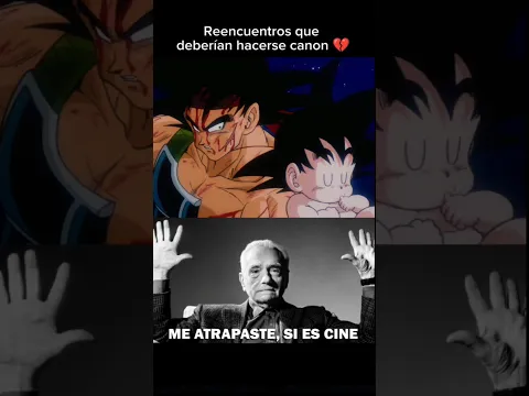 un reencuentro que todos necesitamos ver 🥲 #goku #bardock #edit #sad