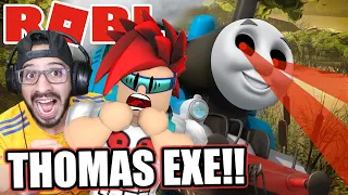 ENCONTRÉ EL TREN DE THOMAS EXE | DESCUBRIMOS a THOMAS.EXE | Juegos Luky