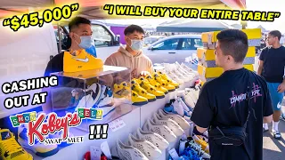 CASHING OUT SNEAKERS AT KOBEY'S SWAP MEET LABOR DAY! *California's Largest Sneaker & Vintage Event*