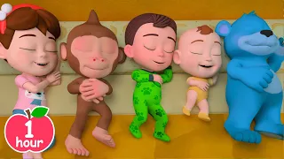 [NEW] Ten In The Bed Song - Newborn Baby Songs - Nursery Rhymes & Kids Songs