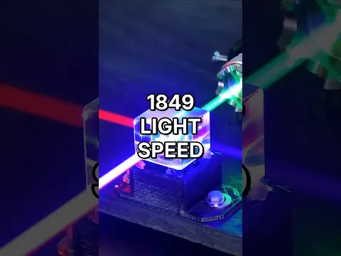How Was Light Speed Measured in 1849