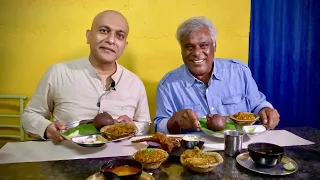 Meeting Famous Actor ASHISH VIDYARTHI Over Delicious Gowda Cuisine At GOWDARA MUDDE MANE, Bengaluru!