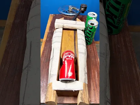 Sprite Can vs Coke Can Jump Crush Challenge! Who Survives? 😱 #Shorts #satisfying #viral #fyp