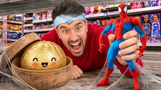 Comprei os SQUISHIES e BRINQUEDOS ABANDONADOS do SUPERMERCADO