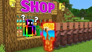 Cómo ROBAR los DIAMANTES de la TIENDA de tu AMIGO en Minecraft
