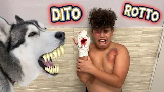 UGO HA MORSO ALESSANDRO E GLI HA ROTTO IL DITO! (Parte 2)