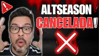 ⭕️URGENTE⭕️BITCOIN y las CRIPTOMONEDAS siguen CAYENDO...¿? ALTSEASON CANCELADA ¿?