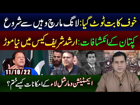 Political Uncertainty Deepens as PTI Long March Resumes | Arshad Sharif Case | Imran Riaz Khan VLOG