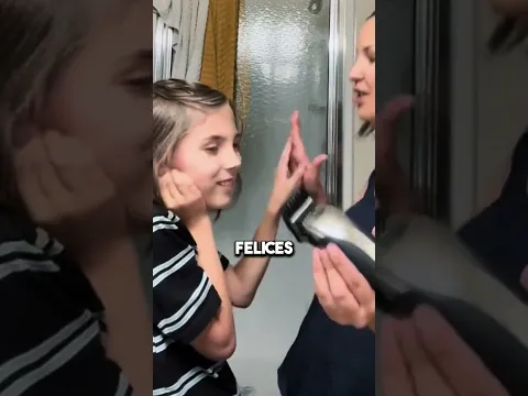 ¡Mamá le hace el primer corte de cabello a su hijo con autismo! ❤️