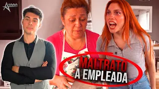 Maltrataba a su Empleada y su Esposo le Da una Leccion