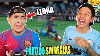 RAMIRIN SE PONE A LLORAR POR ESTA BROMA en FIFA22 😱 *PARTIDO SIN REGLAS*