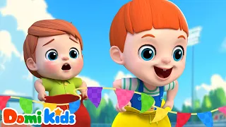 Sports Day Song[NEW] | Let's Move! | Kids Songs & Nursery Rhymes | Domi Kids