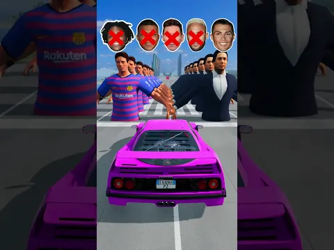 Ronaldo crazy game #16 | CR7✅😎YAMAL😈✅ MESSI❌ #automobile #beamngdrive #messi #ronaldo #mrbeast