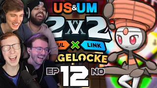 WE WIN OFF THIS ENCOUNTER! | Pokemon USUM 2v2 Randomized Soul Link Cagelocke • 12