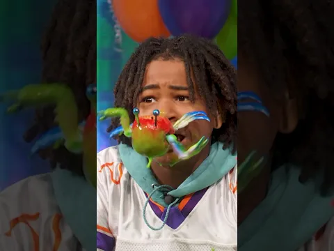 young dylan goes bobbing for CRAB apples in a slime tank! 🦀🍎 #shorts