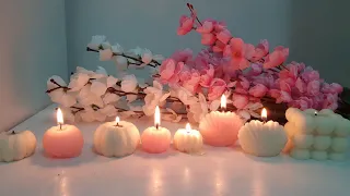 DIY Candles at home | Bubble Candle DIY | Candle making from old candles | melt old candles