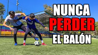 TIPS FÁCILES para JÁMAS PERDER el BALÓN en un partido de FUTBOL 🔝⚽️