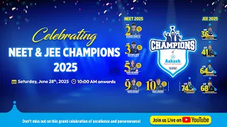 🏆 NEET & JEE 2025 Result Celebration | Champions of Aakash 🎉 @AakashEducation
