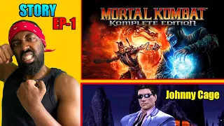 Mortal Kombat 9 Story | Episode 1 Johnny Cage