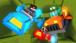 Space Racing Adventure - Minecraft Animation