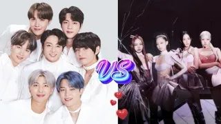 BTS💜️ VS BLACKPINK🖤 ||BTS ||BLACKPINK || ARMY VS BLINKS👀 #armyblinkvideo#bts#blackpink#kpop