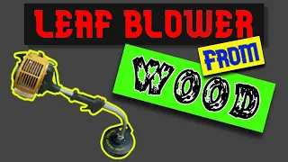 String Trimmer HACK!  I Made a Leaf Blower.
