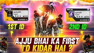 AJJU BHAI KA FIRST I'D KIDAR HA ? 😱BAN - Mysterious Facts - Garena Free Fire