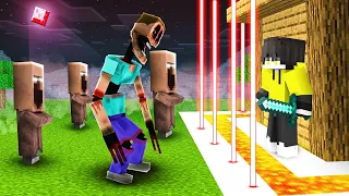 😱 Scary MIMICER vs Security Base in Minecraft!