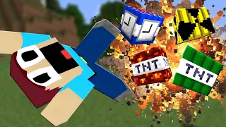 ¡PROBANDO las TNT MÁS EPICAS en MINECRAFT! (#1)