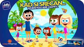 KAD SI SREĆAN 😄👏🎵 | Najlepša dečija pesma 🌈 If You’re Happy Song 🎵 by Nykk Deetronic