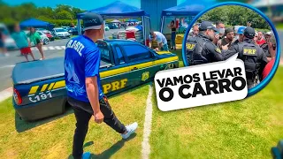 O EXATO MOMENTO QUE PRENDERAM A SAVEIRO DA PRF 😭 DEU RUIM PÁTIO