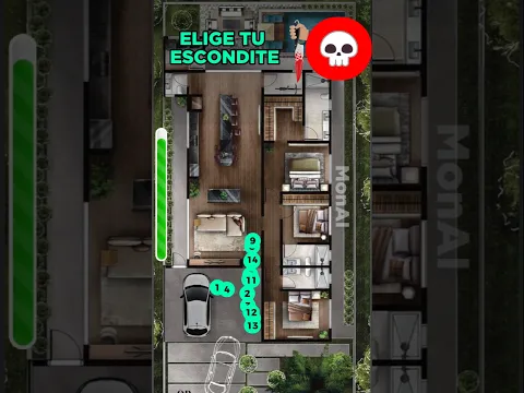 pt.3 😵 ELIGE TU ESCONDITE PARA ESCAPAR 🔪