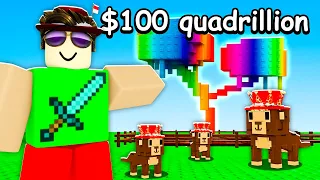 $0 ➜ $100 Quadrillion Using ONLY Admin Commands in Grow a Garden