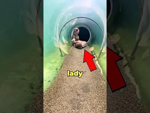 Woman Trapped In Tunnel