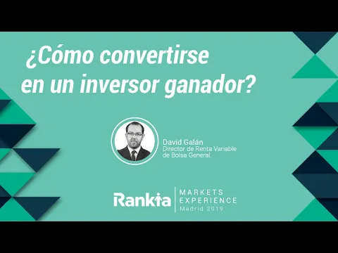 En esta charla magistral David Galán, uno de los profesionales de la inversión con más seguidores en España, nos explica su visión de cómo debemos invertir para llegar a ser rentables en los mercados financieros.
