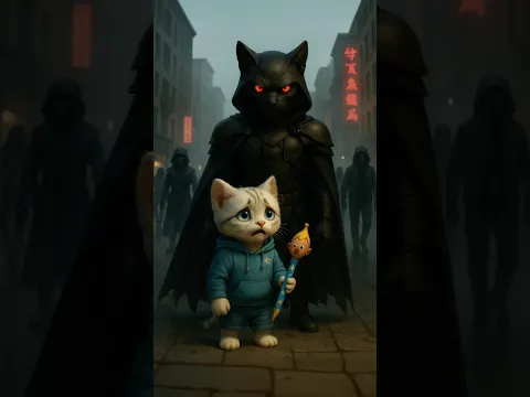 Part-1 जादुई पेंसिल ने बिल्ले की जिंदगी बदल दी 😱 लेकिन जो...😭 #shorts #youtubeshorts #wizard #cat