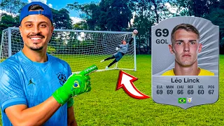 O QUÃO BOM É UM GOLEIRO CARTA 69 NA VIDA REAL?!