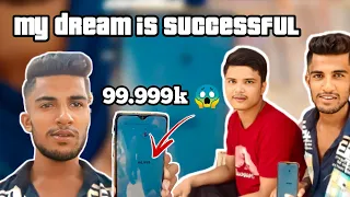 MY DREAM IS SUCCESSFUL || 100K SUBSCRIBE COMPLETE 🥺🙏