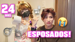 ¡Un día esposados! 😰🔗 (José Roberto & Oniichan)