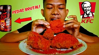 AKHIRNYA NYOBAIN JUGA ! AYAM KFC X BON CABE LEVEL 50 MAX END !!!