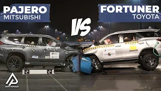 Mana Paling Hancur? Begini Jadinya Jika Fortuner Dan Pajero di Uji Tabrak, Hasilnya Diluar Dugaan