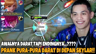 PRANK FANNY PURA-PURA DARAT DI DEPAN RRQ SKYLAR!! AWALNYA DARAT TAPI ENDING NYA…????