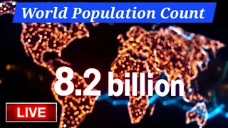 LIVE: 2025 World Population Count